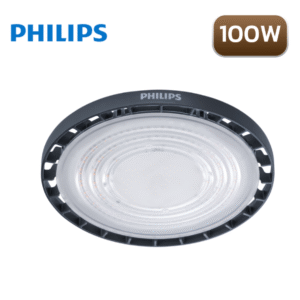 โคมไฟไฮเบย์ LED 100W DL PHILIPS รุ่น BY239/120LM สีดำ