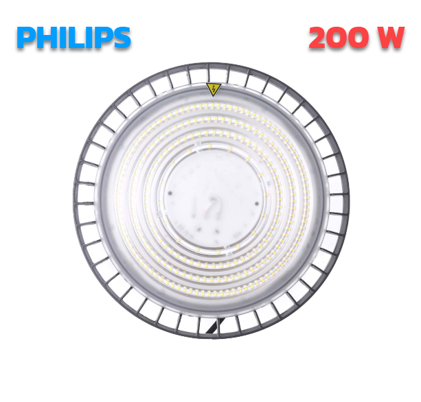 โคมไฟไฮเบย์ LED 200W DL PHILIPS รุ่น BY239/240LM สีดำ - Image 2