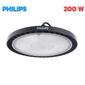 โคมไฟไฮเบย์ LED 200W DL PHILIPS รุ่น BY239/240LM สีดำ